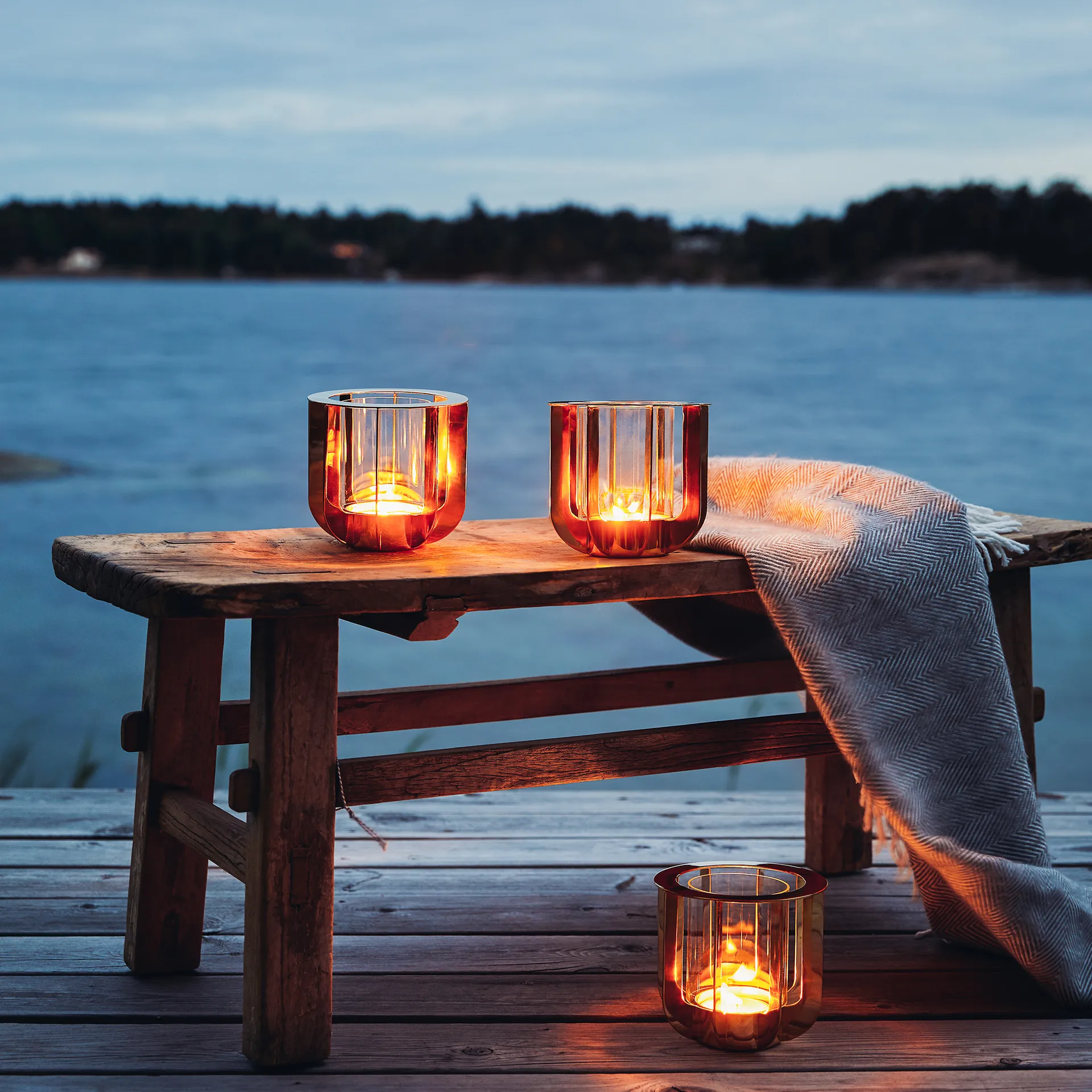 Lanterna Jazz, latão KLONG