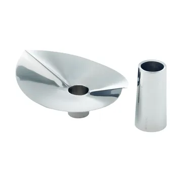 Porta-velas/ vaso Löv - Aço inoxidável. 10 cm - KLONG