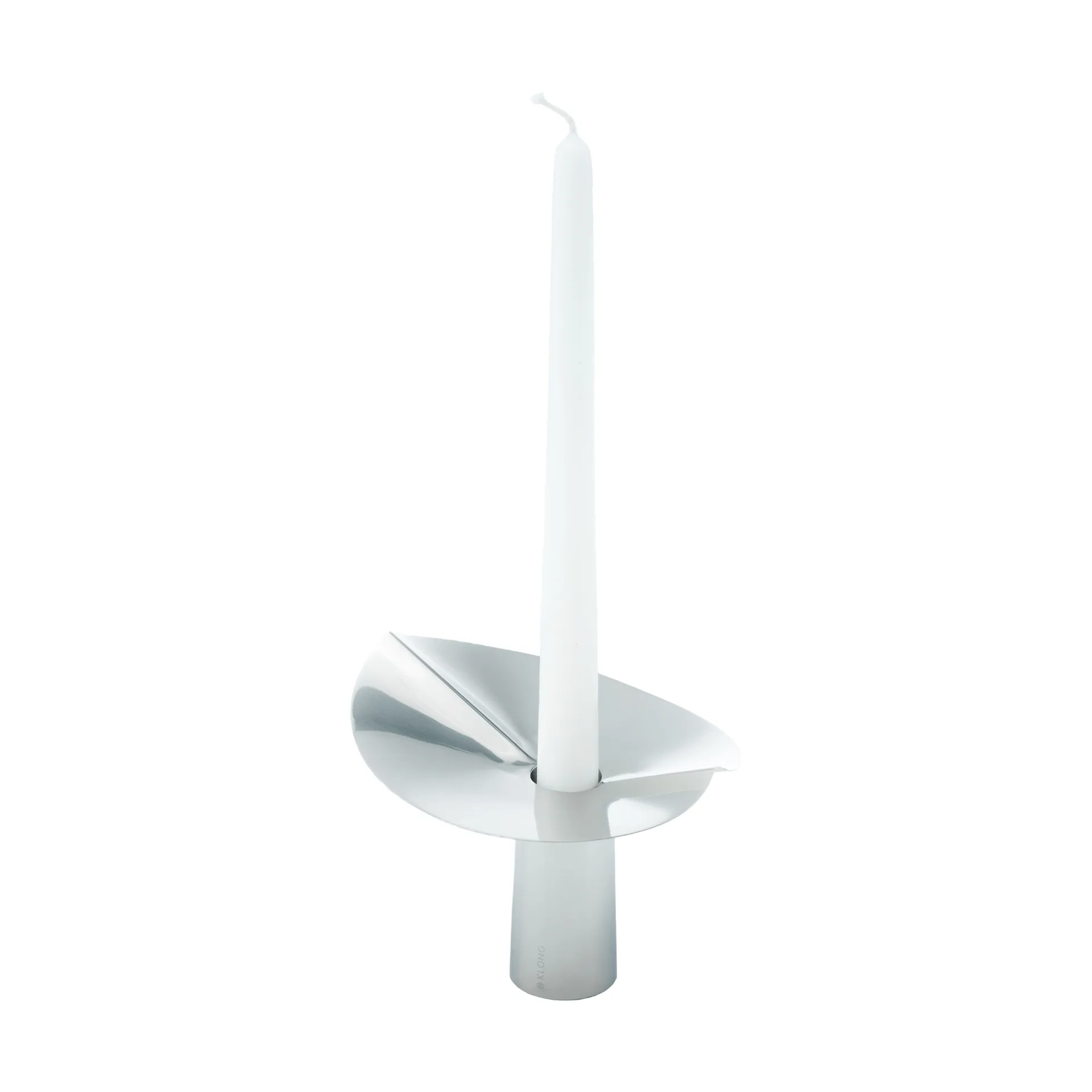 Porta-velas/ vaso Löv, Aço inoxidável. 10 cm KLONG