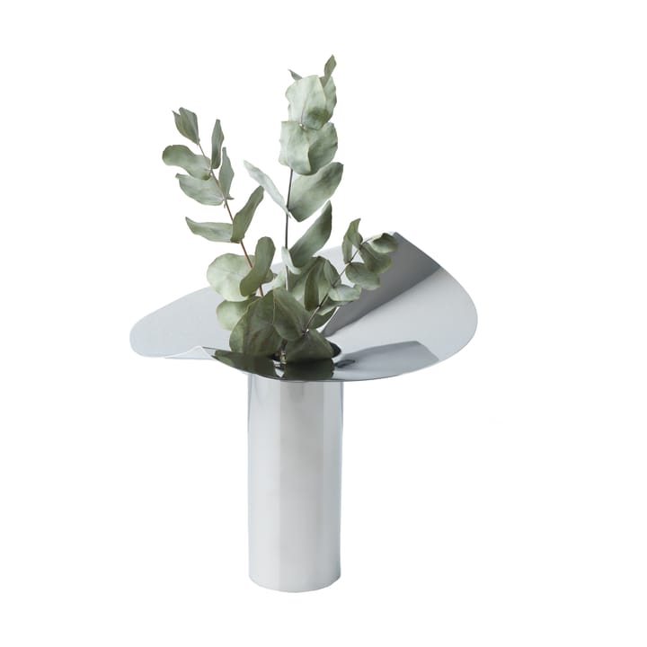 Porta-velas/ vaso Löv, Aço inoxidável KLONG