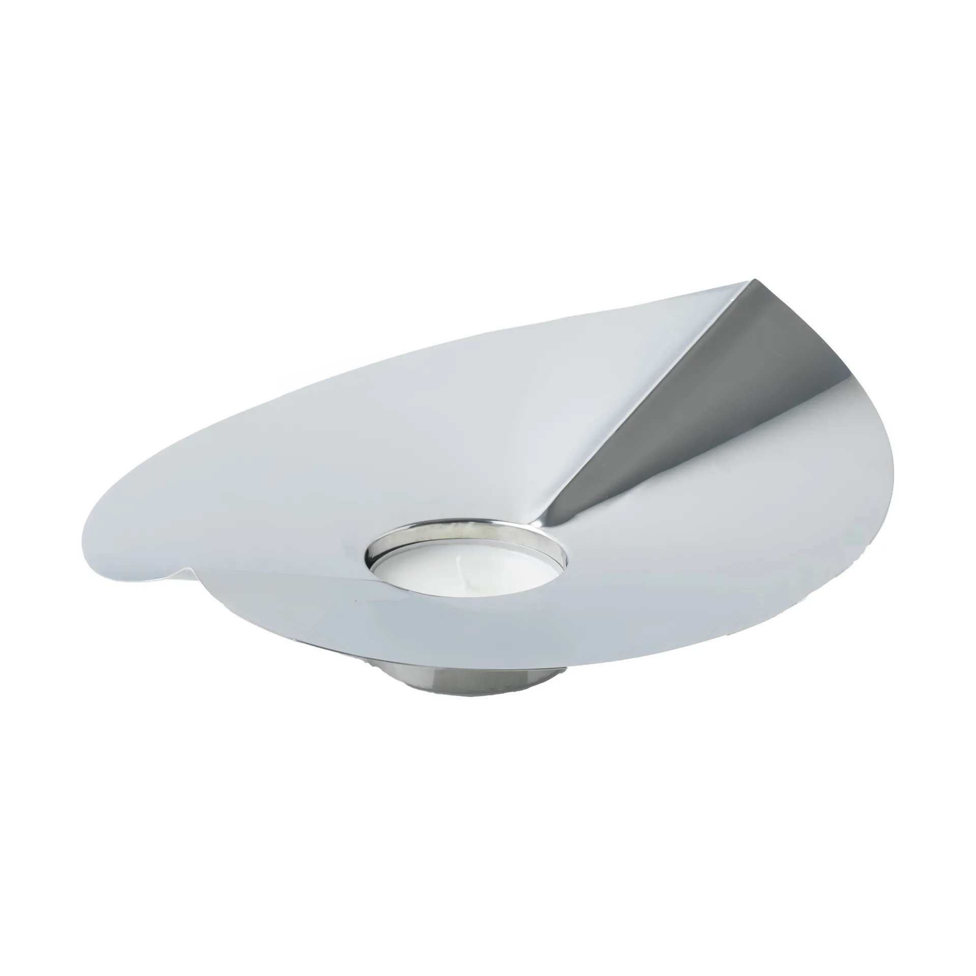 Porta-velas/ vaso Löv, Aço inoxidável KLONG