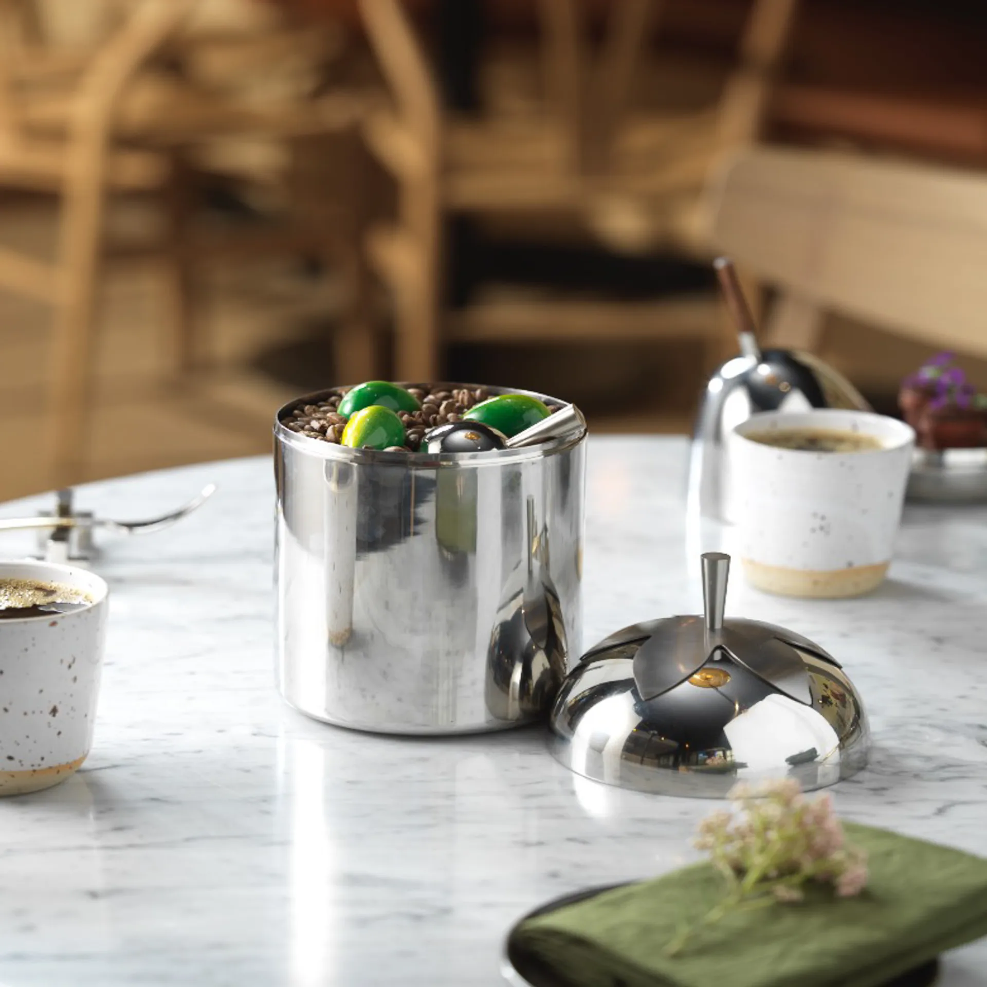 Pote Blad, grande, Aço KLONG