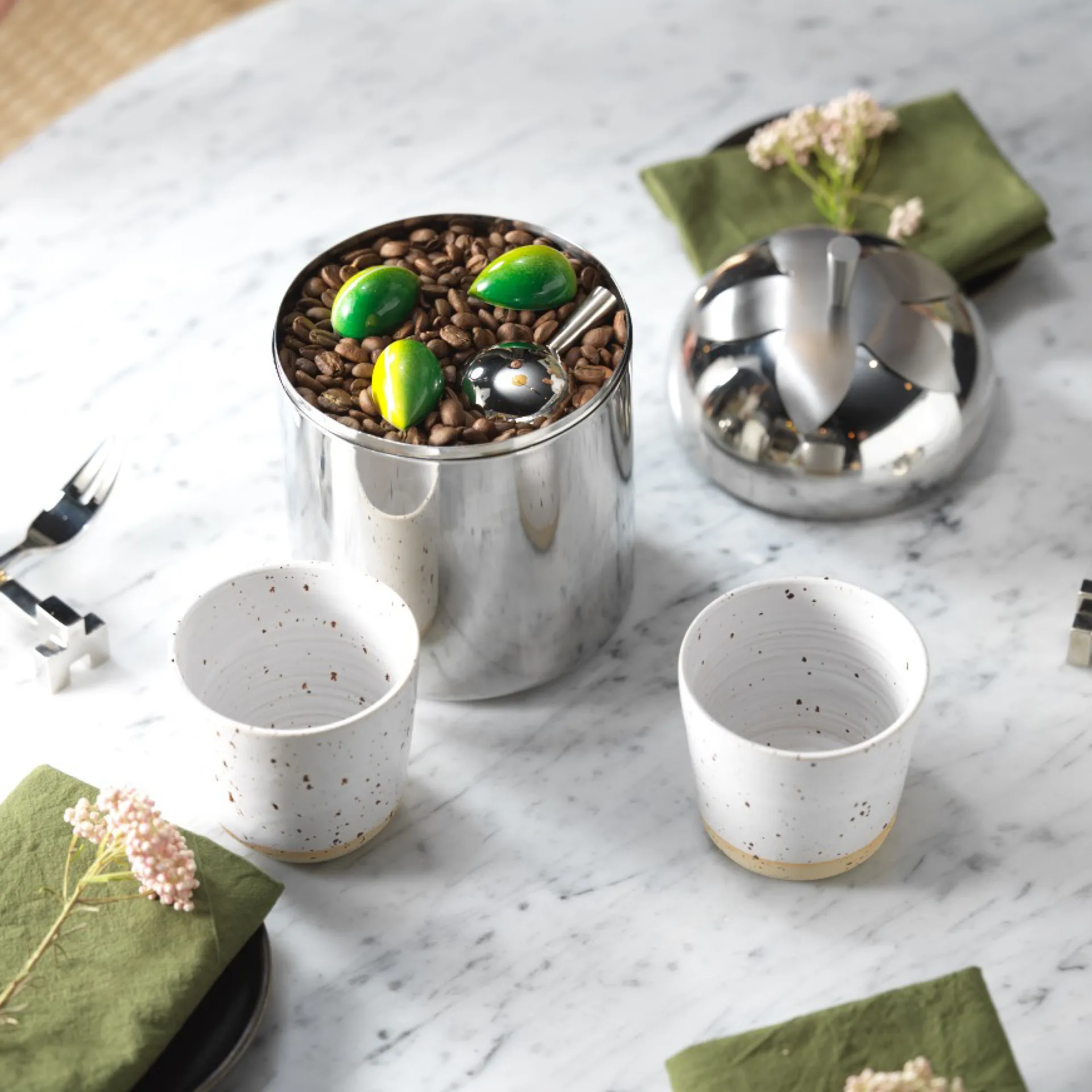 Pote Blad, grande, Aço KLONG