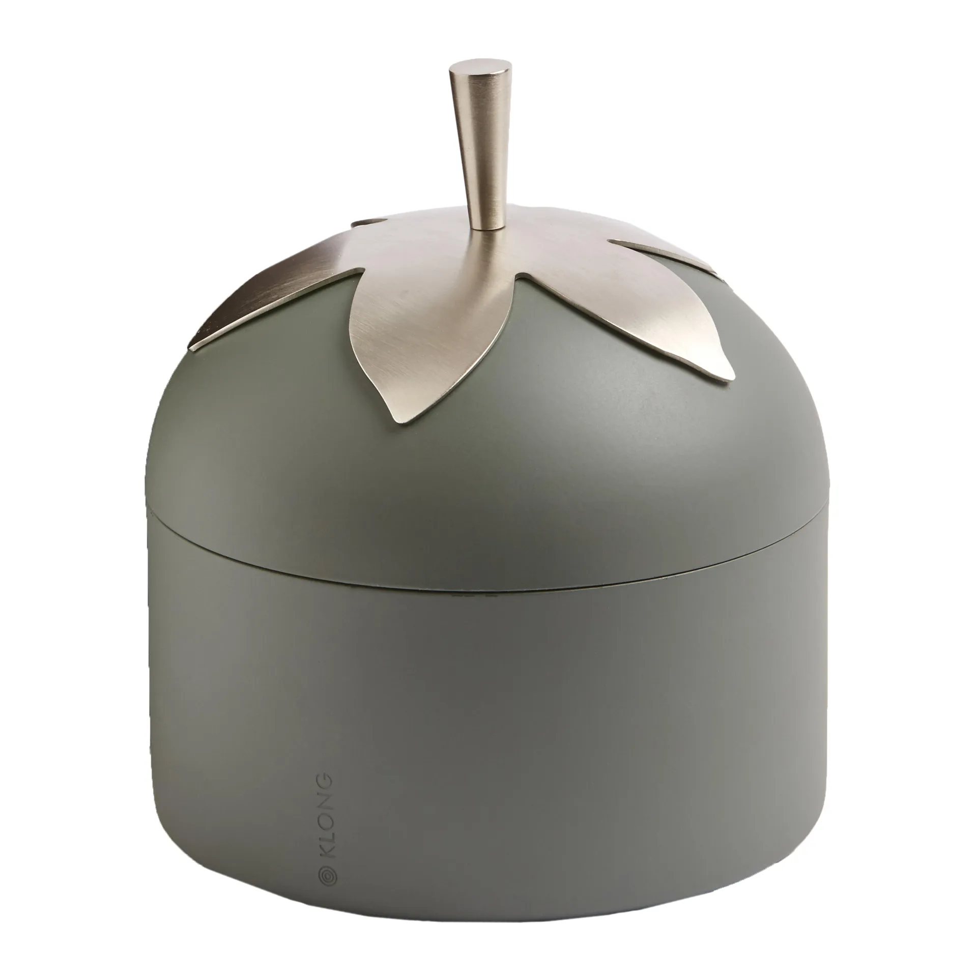 Pote Blad, pequeno, cinza KLONG