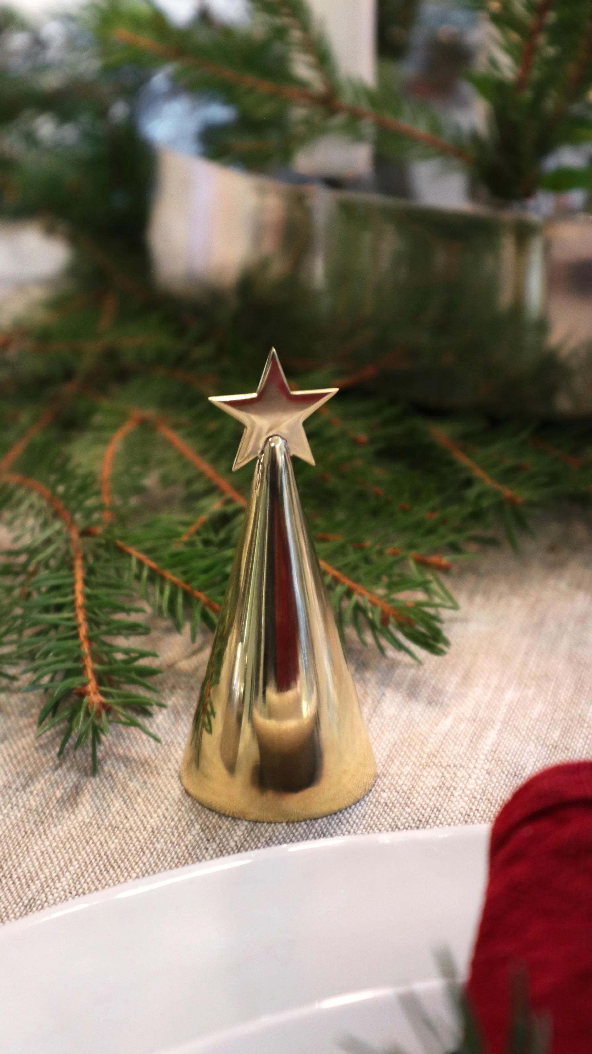 Stjärnstopp apaga-velas, Latão KLONG