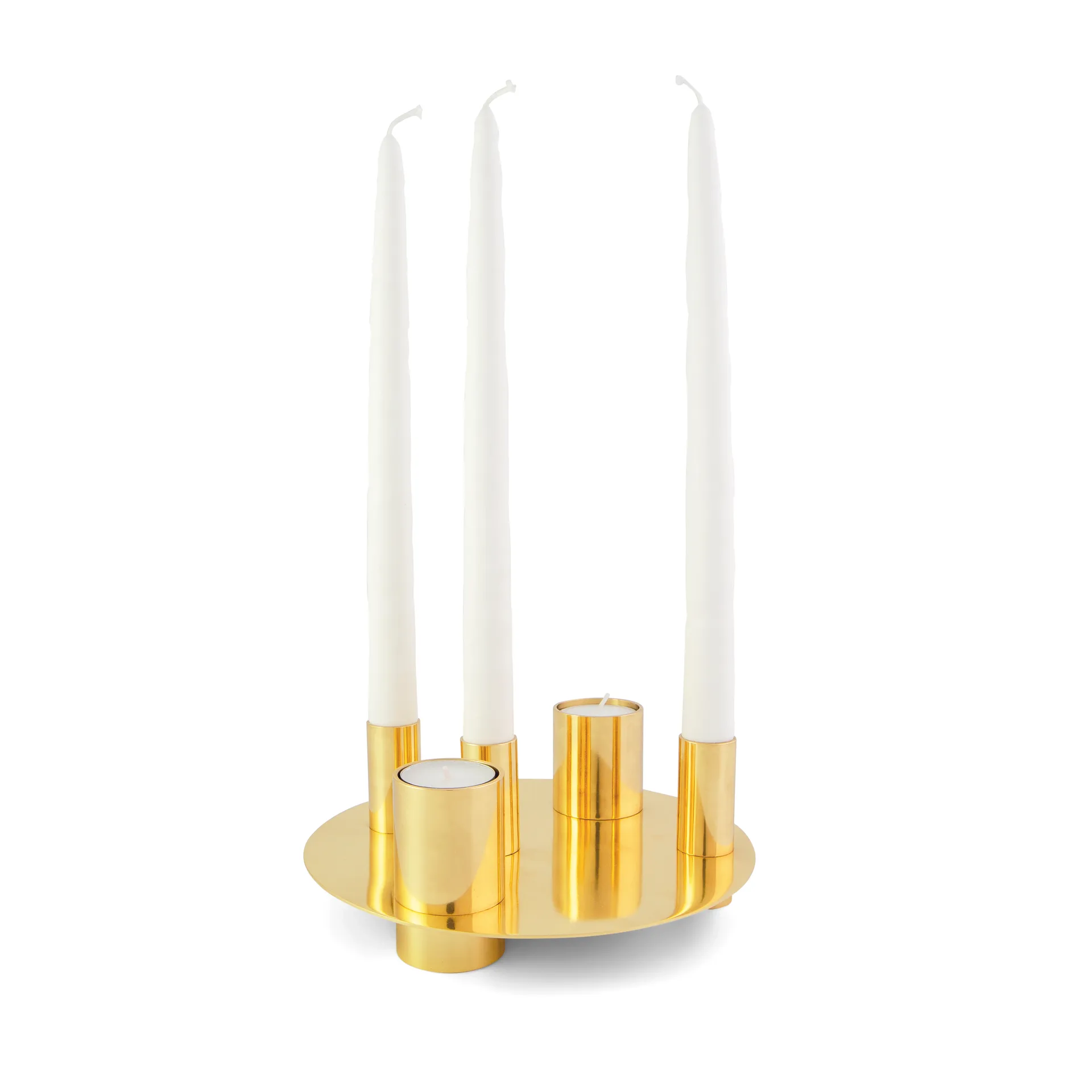 Suporte de velas Awa, Latão KLONG