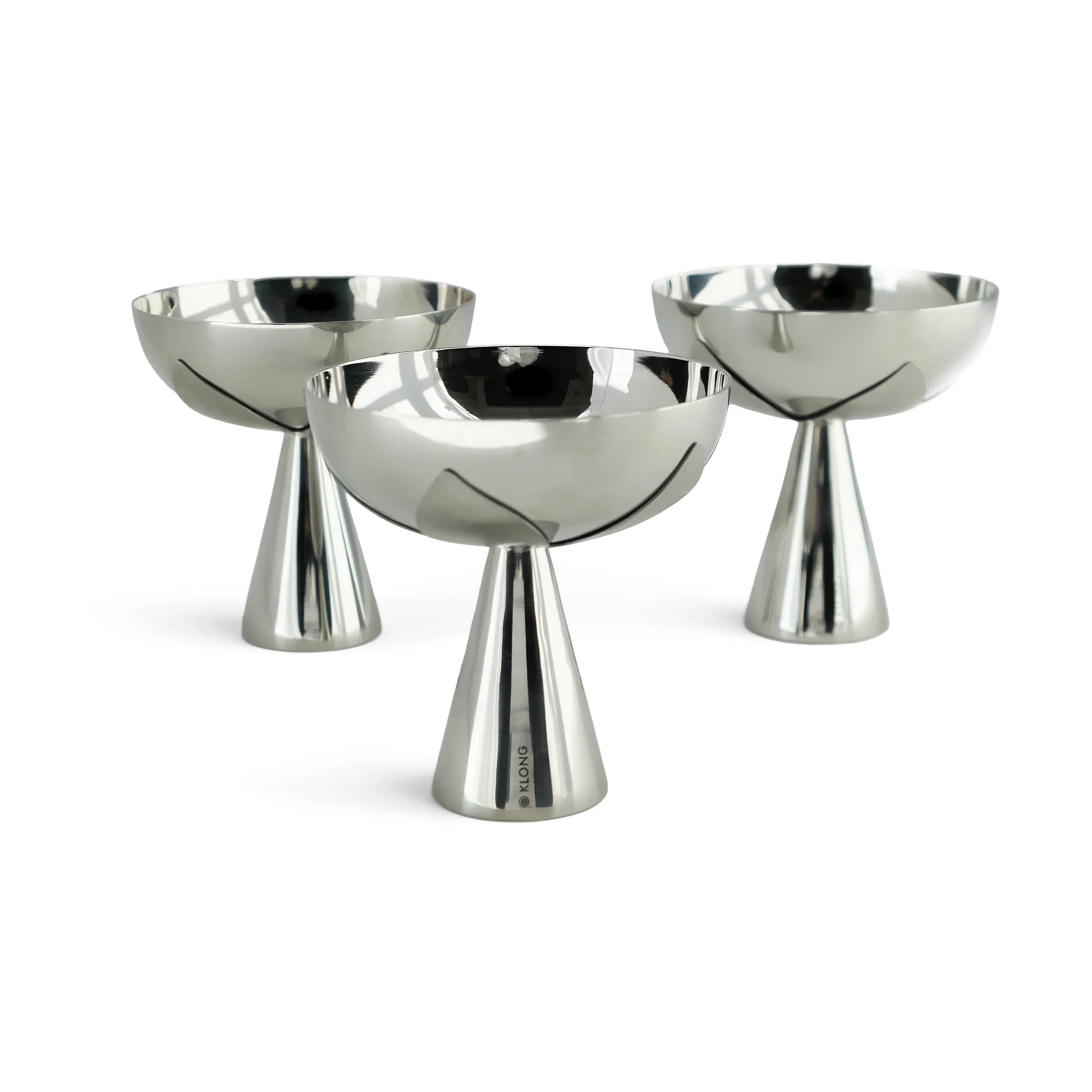 Tigela de servir Blad Ø11 cm, Aço inoxidável KLONG