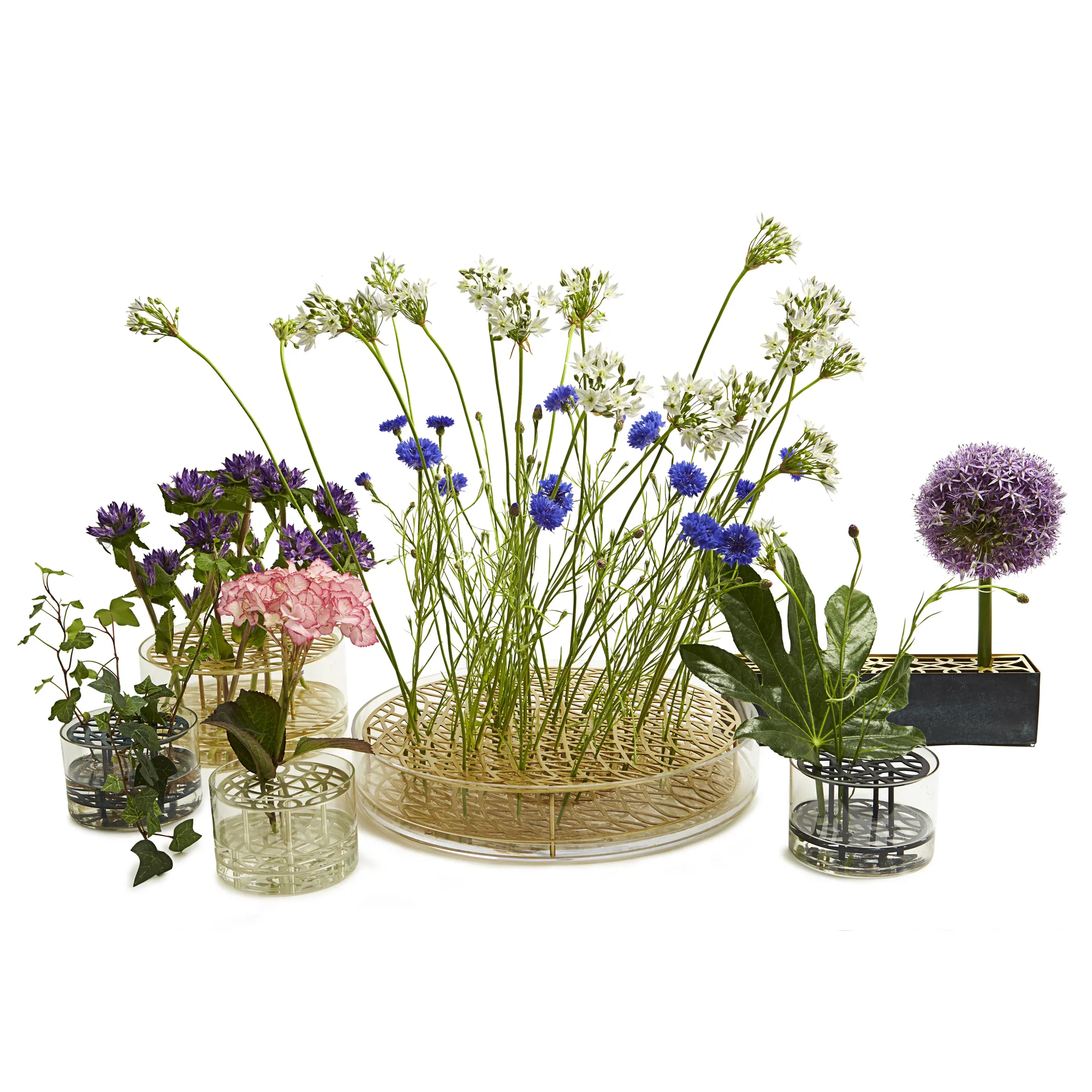 Vaso Äng, grande, latão KLONG