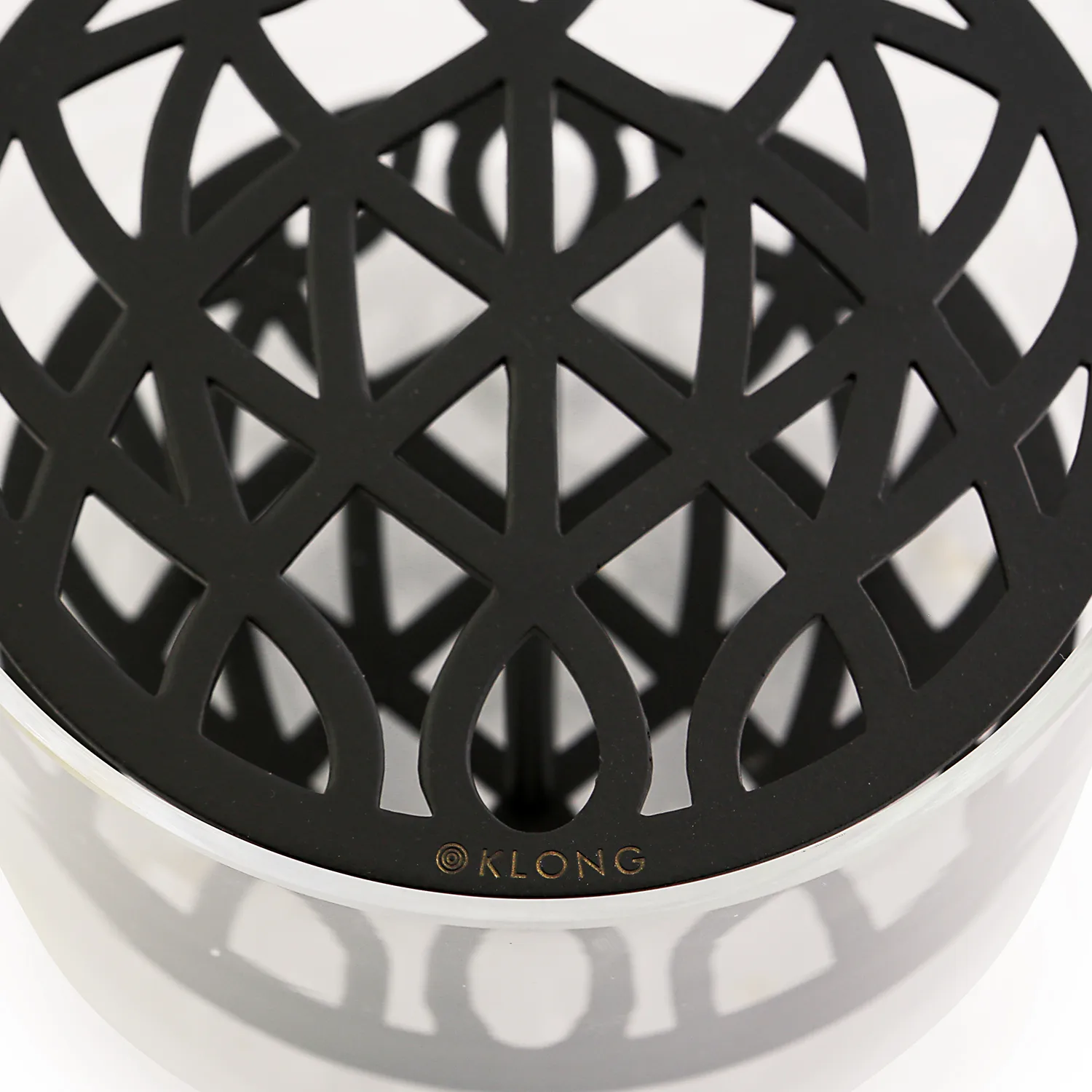 Vaso Äng, pequeno, preto KLONG