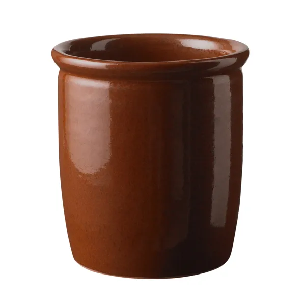Jarro Pickle jar 1 l, brown Knabstrup Keramik