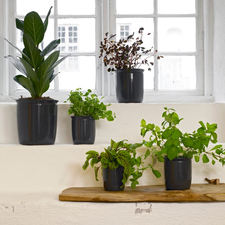 Jarro Pickle jar 2 l - anthracite - Knabstrup Keramik