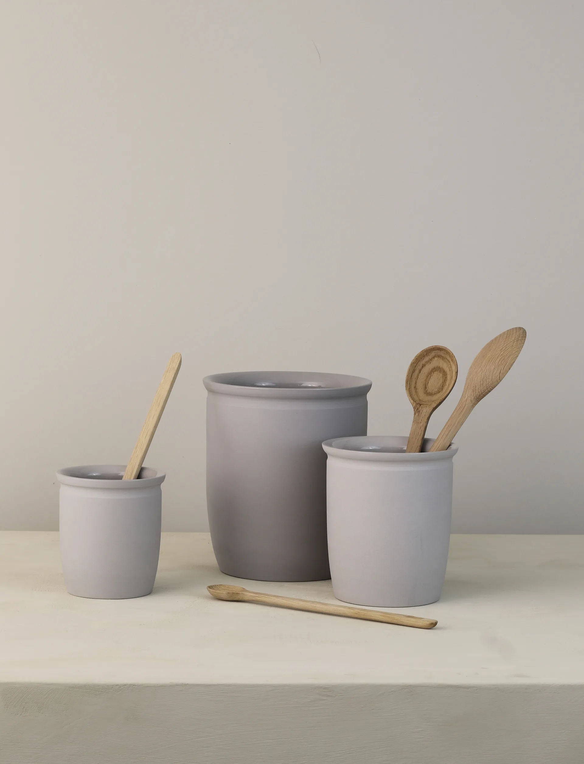 Pote de conserva Knabstrup, Grey, 0,5 L Knabstrup Keramik