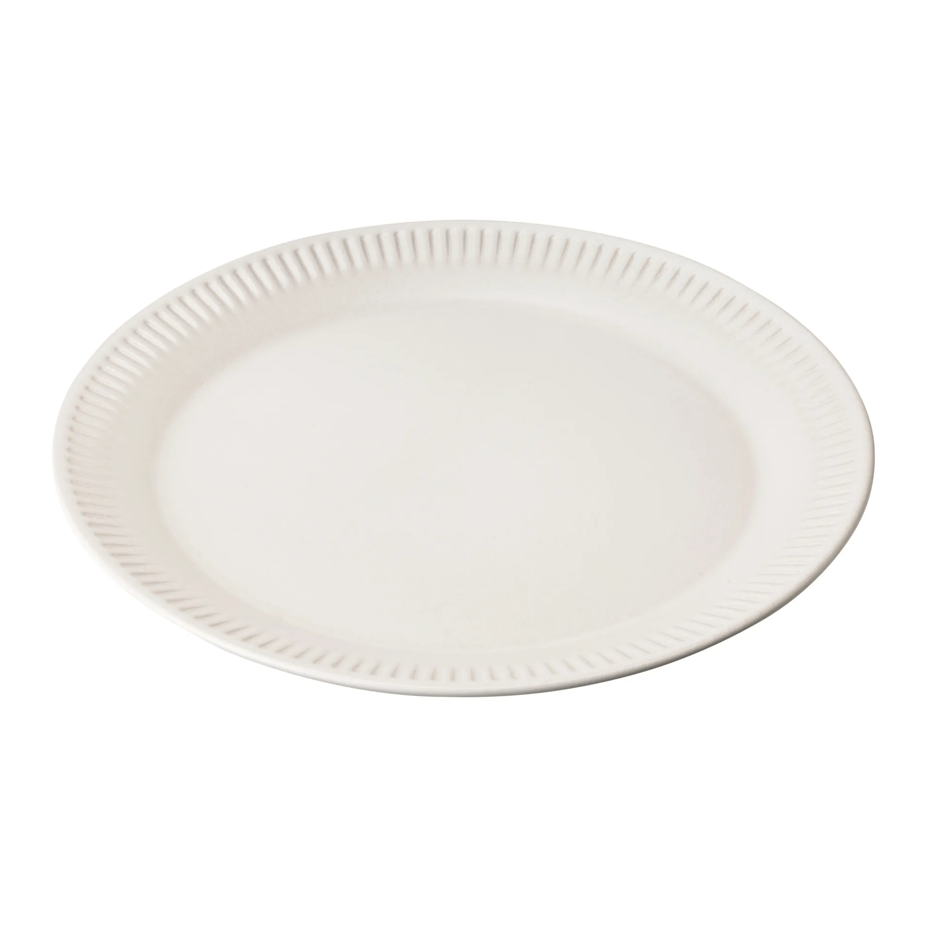 Prato de jantar branco Knabstrup, 22 cm Knabstrup Keramik