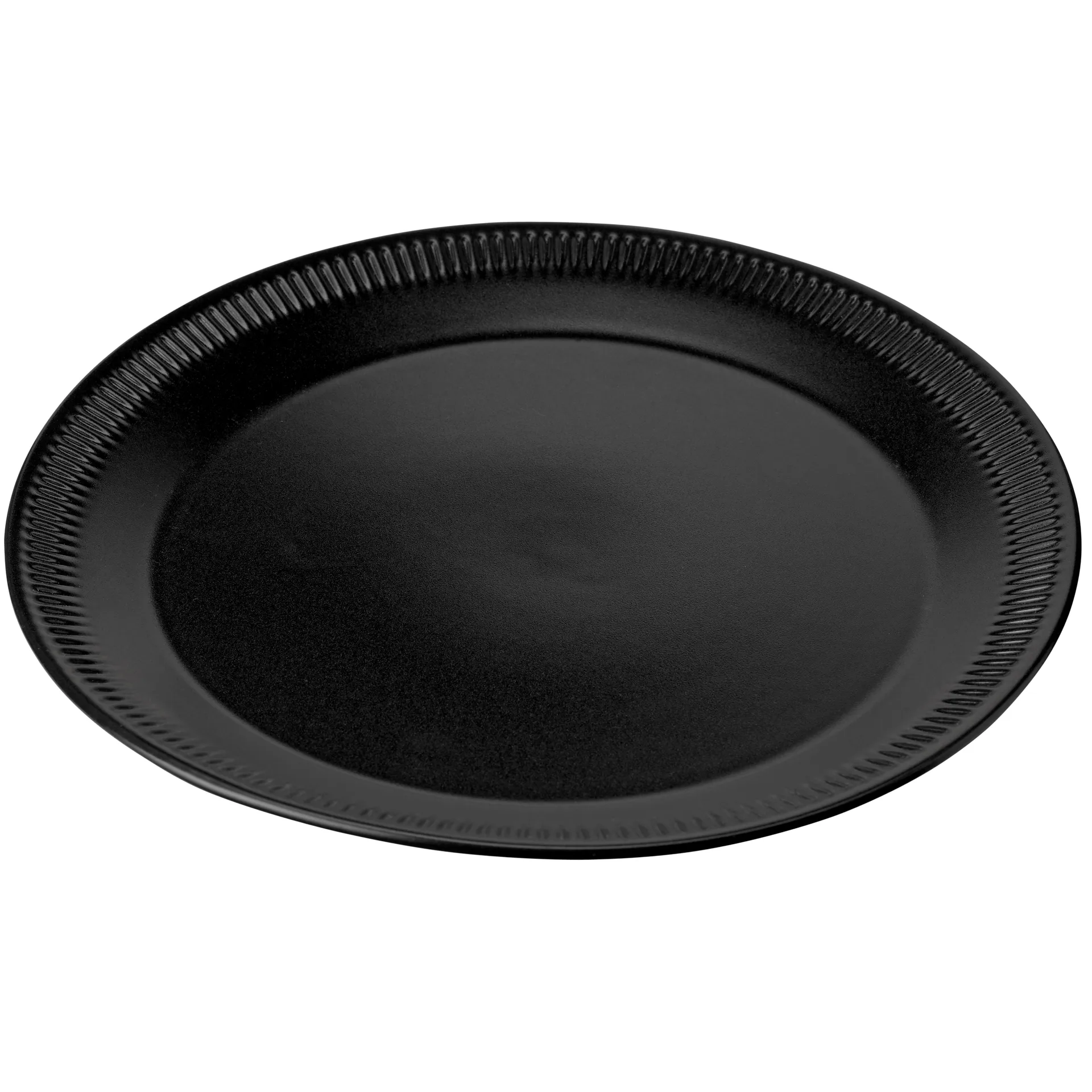Prato de jantar preto Knabstrup, 27 cm Knabstrup Keramik