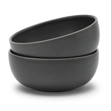 Prato fundo Tavola Ø15 cm2 un. - cinza - Knabstrup Keramik
