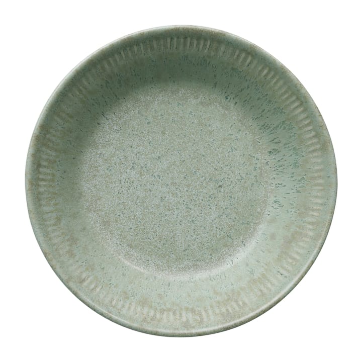 Prato fundo verde azeitona Knabstrup  - 14,5 cm - Knabstrup Keramik