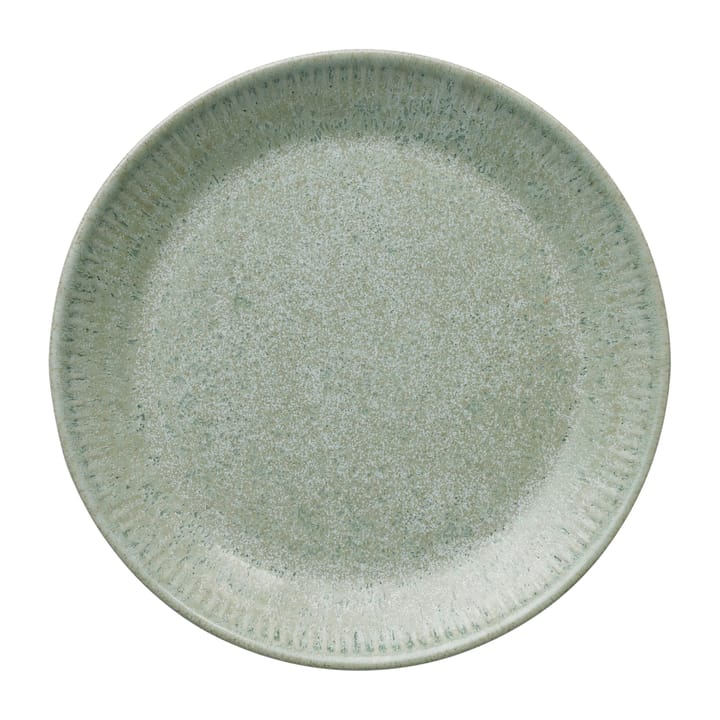 Prato verde azeitona mate Knabstrup - 19 cm - Knabstrup Keramik