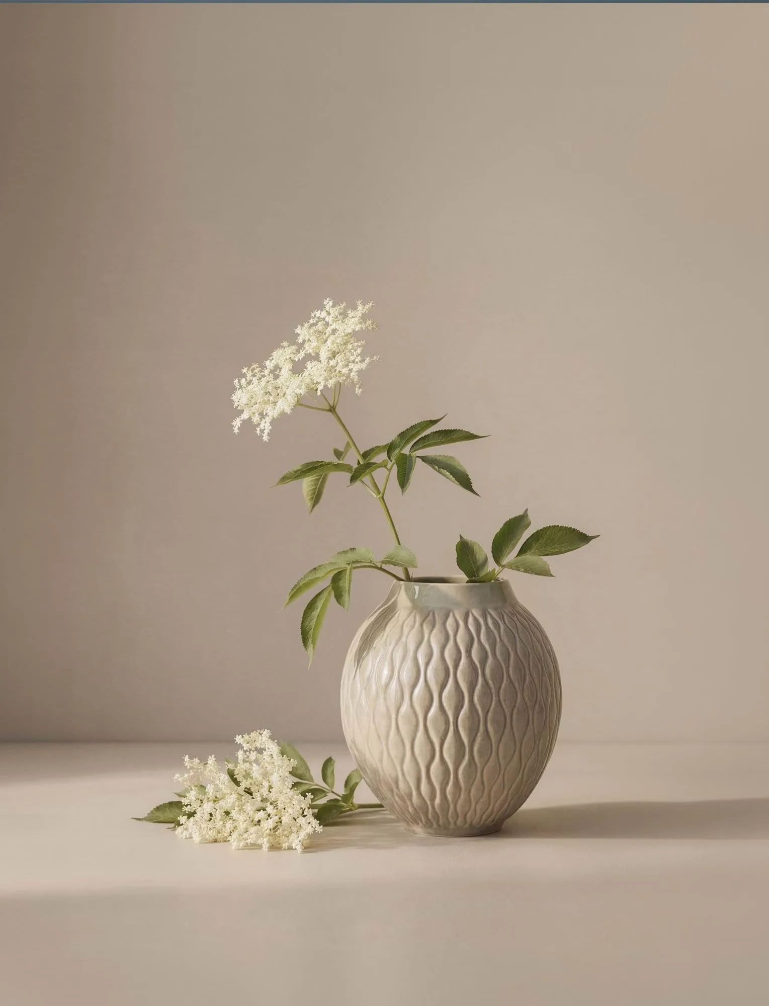 Solum vaso, Freixo, 24 cm Knabstrup Keramik