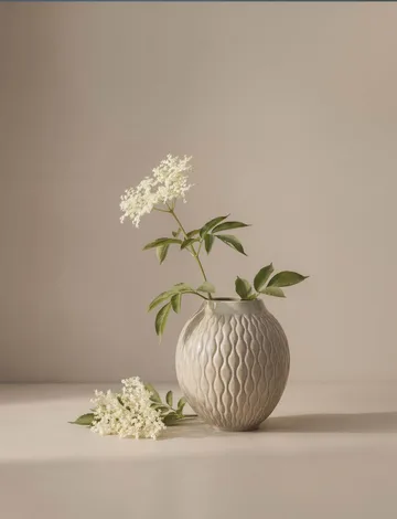 Solum vaso - Freixo, 24 cm - Knabstrup Keramik