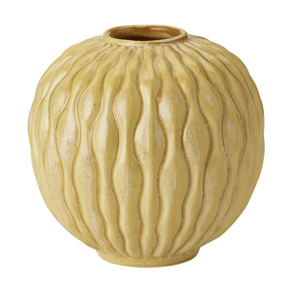 Solum vaso, Ochre, 8,5 cm Knabstrup Keramik