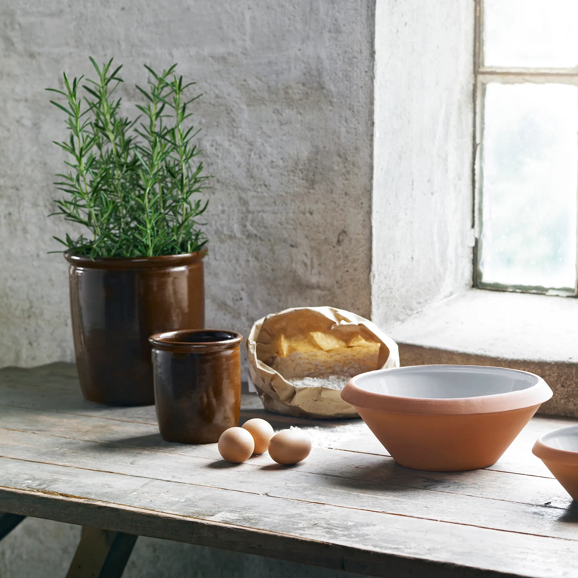 Taça Knabstrup 5 l, light grey Knabstrup Keramik