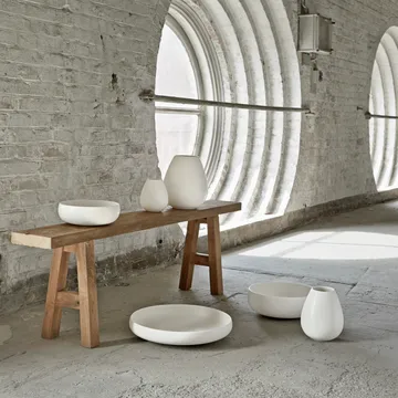 Tigela Earth 30 cm - Branco pedra calcário - Knabstrup Keramik