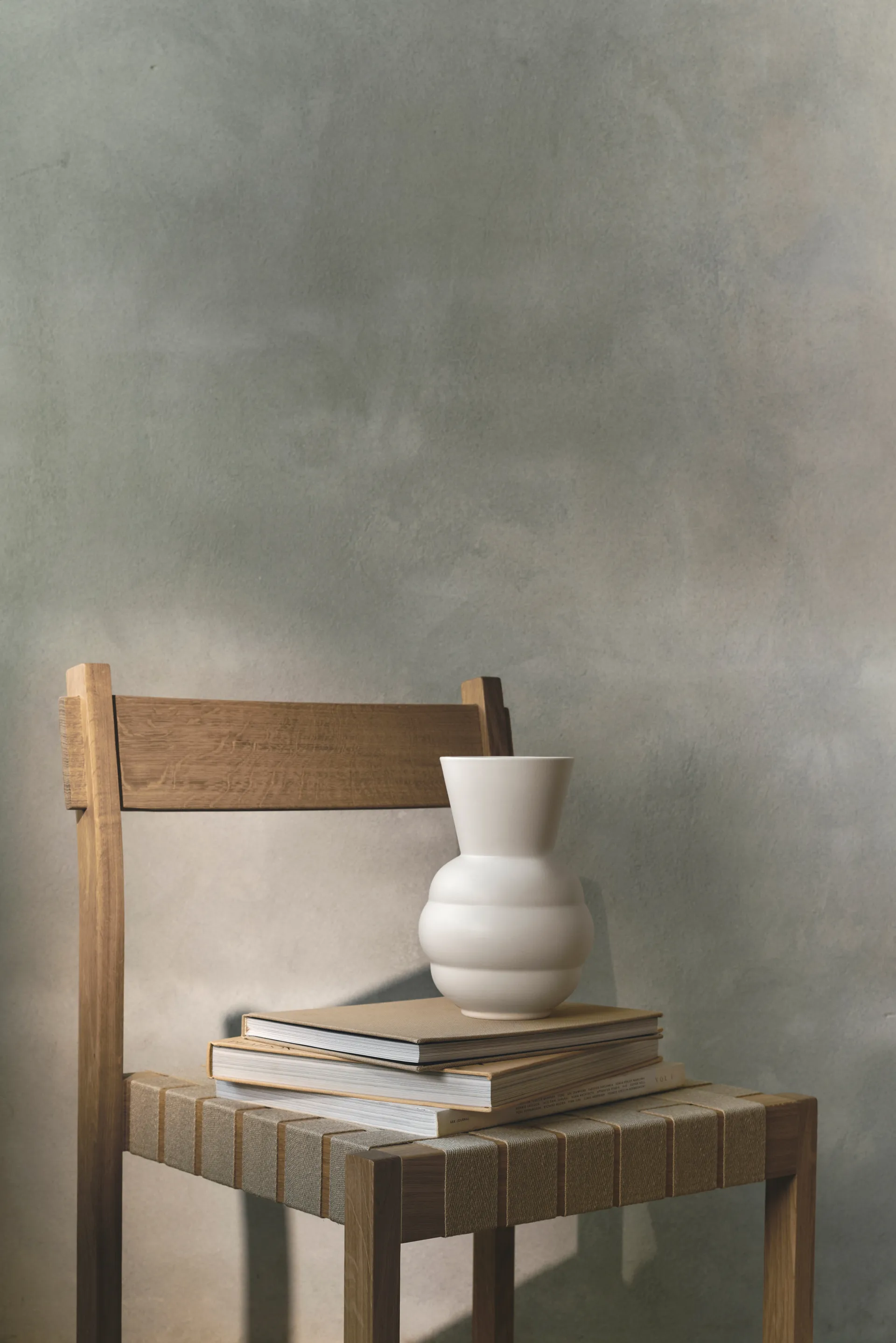 Tortus Archie vaso No1 21 cm, Branco Knabstrup Keramik