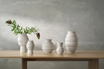 Tortus Archie vaso No3 26,5 cm - Branco - Knabstrup Keramik