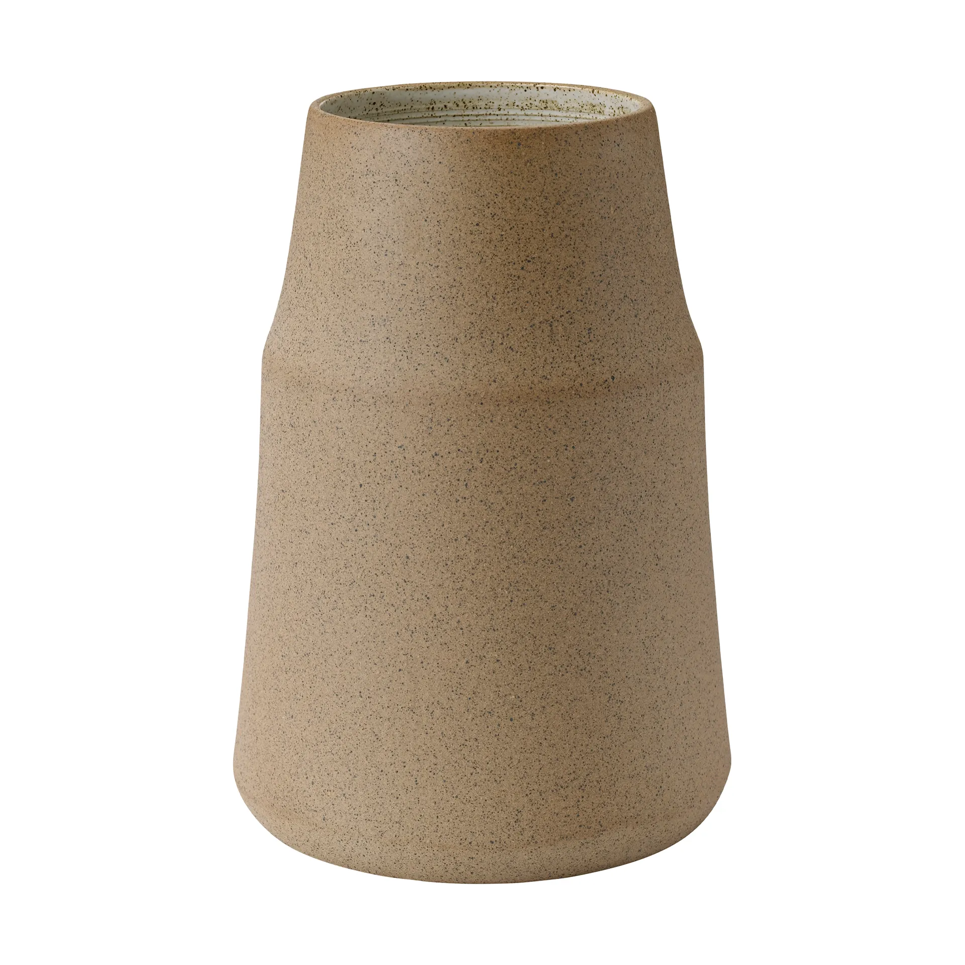 Vaso Clay 18 cm, Warm sand Knabstrup Keramik
