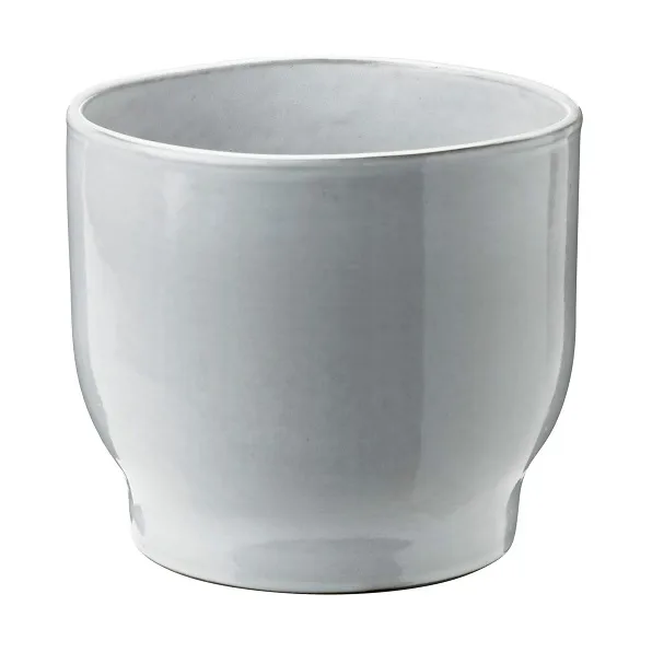 Vaso de flores de exterior Knabstrup Ø16,5 cm, branco Knabstrup Keramik