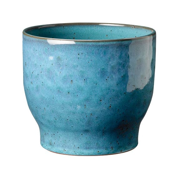 Vaso de flores de exterior Knabstrup Ø16,5 cm - dusty blue  - Knabstrup Keramik