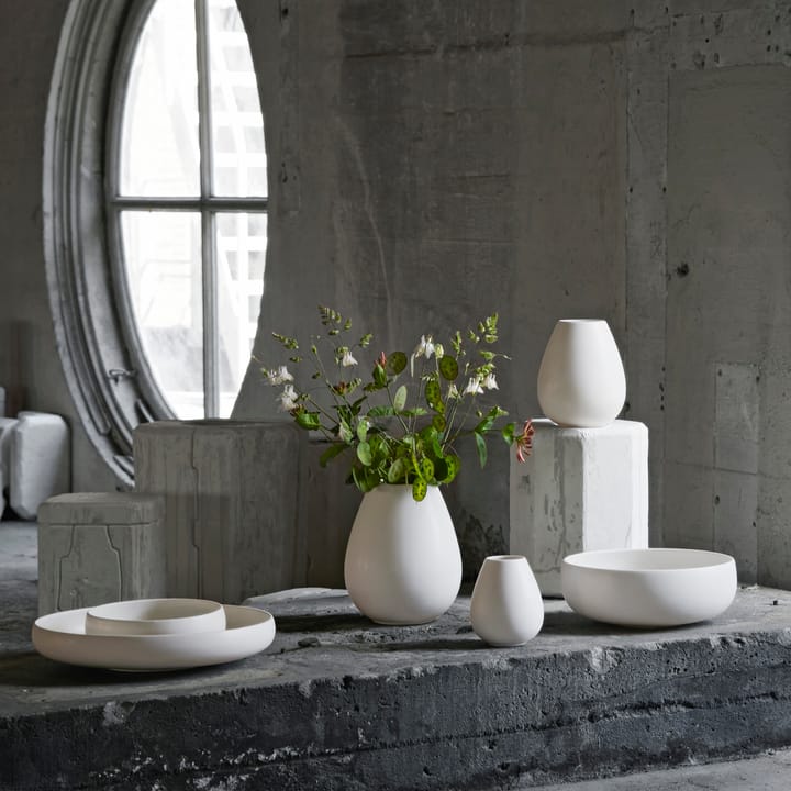 Vaso Earth 19 cm, branco Knabstrup Keramik