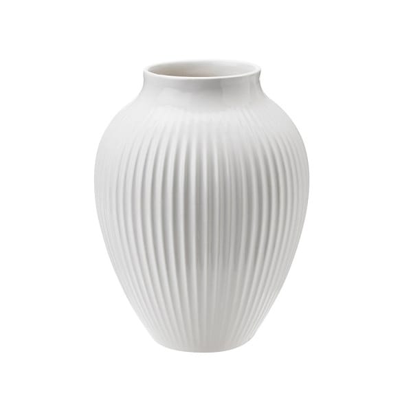 Vaso Knabstrup 12,5 cm - branco - Knabstrup Keramik