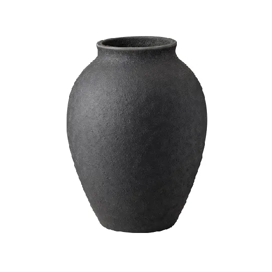 Vaso Knabstrup 12,5 cm, Preto Knabstrup Keramik