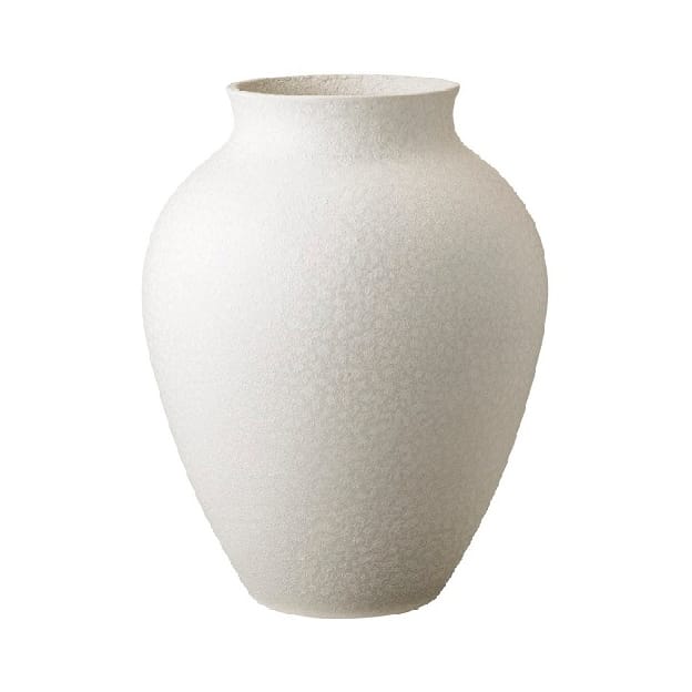 Vaso Knabstrup 20 cm - branco - Knabstrup Keramik