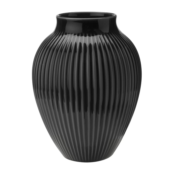 Vaso Knabstrup 20 cm - Preto - Knabstrup Keramik