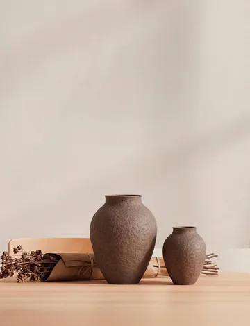 Vaso Knabstrup 27 cm - Bark - Knabstrup Keramik