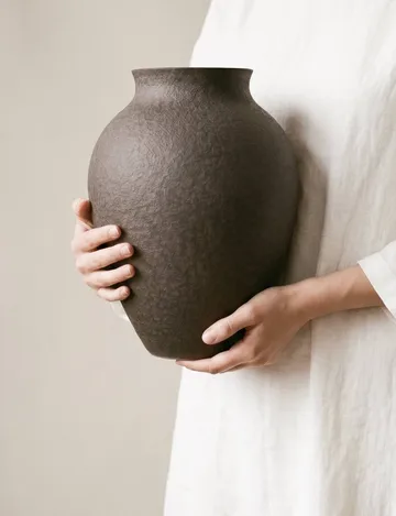 Vaso Knabstrup 27 cm - Bark - Knabstrup Keramik