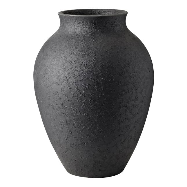 Vaso Knabstrup 27 cm - Preto - Knabstrup Keramik