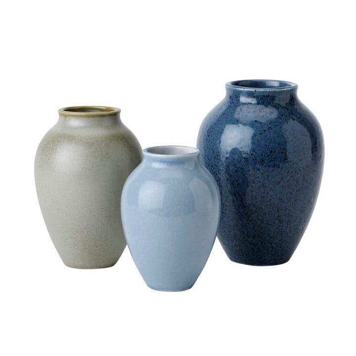 Vasos Knabstrup, 3 un. - conjunto de 3 - Knabstrup Keramik