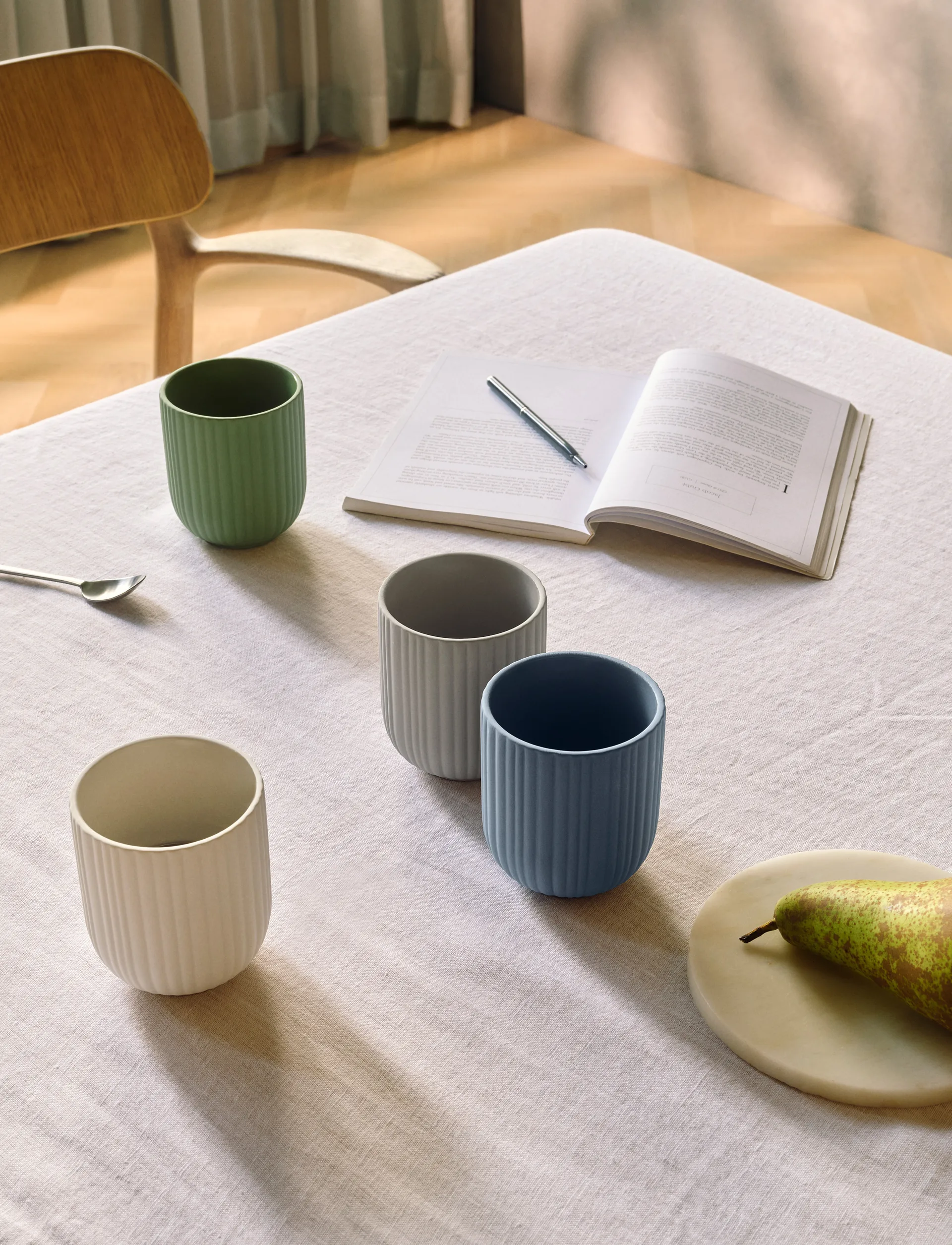 Verda caneca 25 cl, Areia suave Knabstrup Keramik