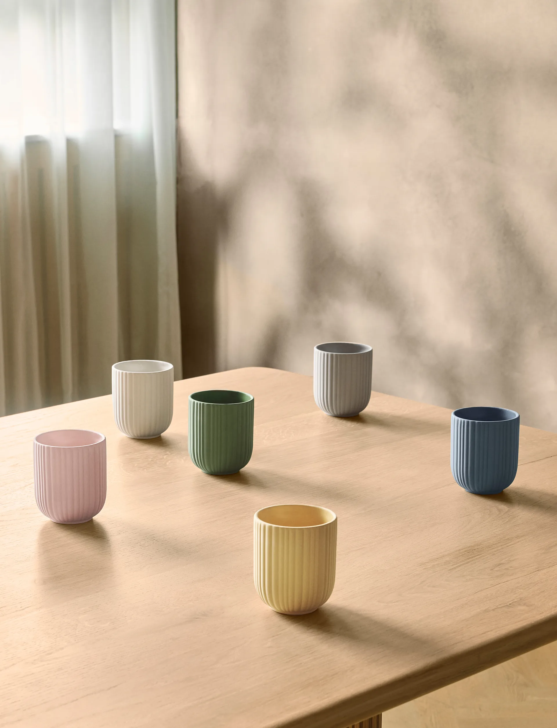 Verda caneca 25 cl, Cinza claro suave Knabstrup Keramik