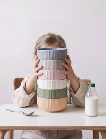 Verda taça - Rosa suave, Ø13 cm - Knabstrup Keramik