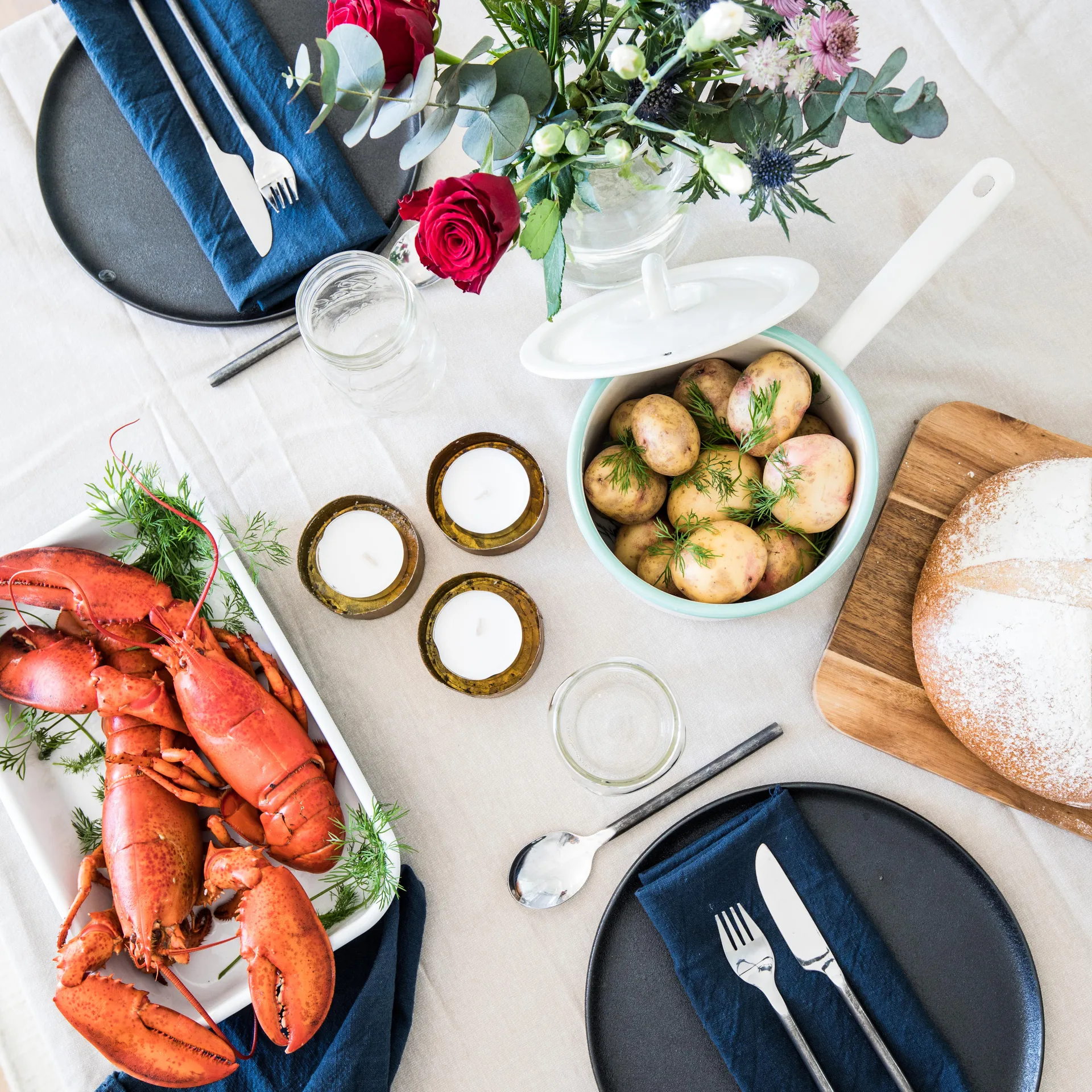 Caçarola com cabo longo Kockums 2,3 l, Cream Lux (bege) Kockums Jernverk