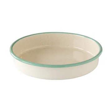 forma de forno Kockums - Cream lux-verde, redonda, Ø28 cm - Kockums Jernverk
