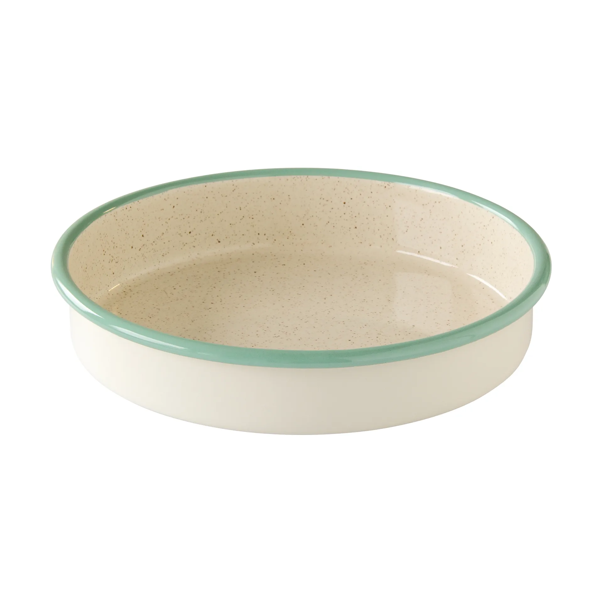 forma de forno Kockums, Cream Lux-verde, redondo, Ø24 cm Kockums Jernverk