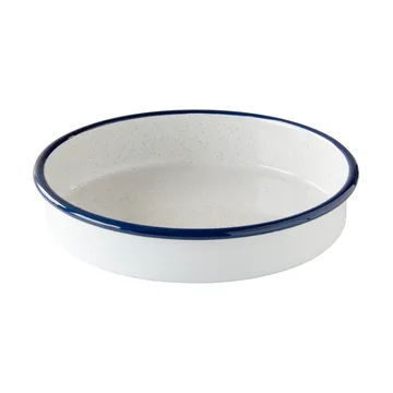 forma de forno Kockums - Kockums white-azul, redonda, Ø24 cm - Kockums Jernverk
