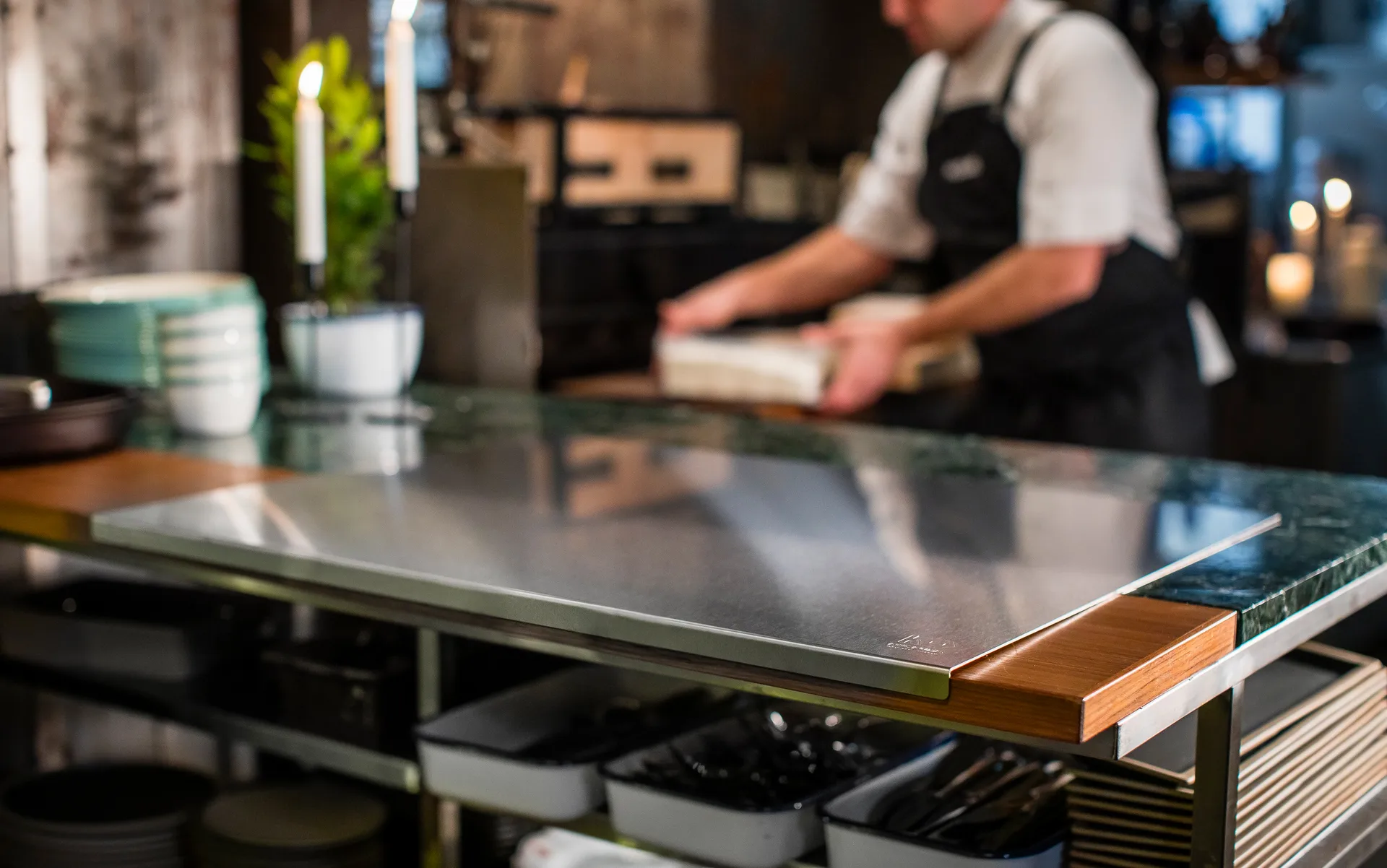 Kockums bancada de cozinha em aço inoxidável, 60x47,5 cm Kockums Jernverk