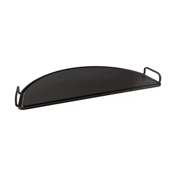 Kockums chapa de grelhar - preto, meia-lua, 55 cm - Kockums Jernverk