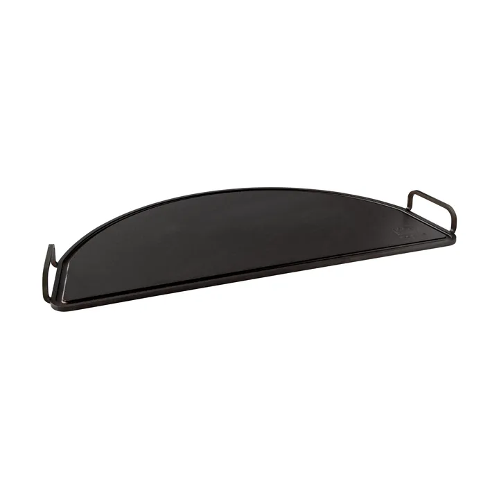 Kockums chapa de grelhar - preto, meia-lua, 55 cm - Kockums Jernverk